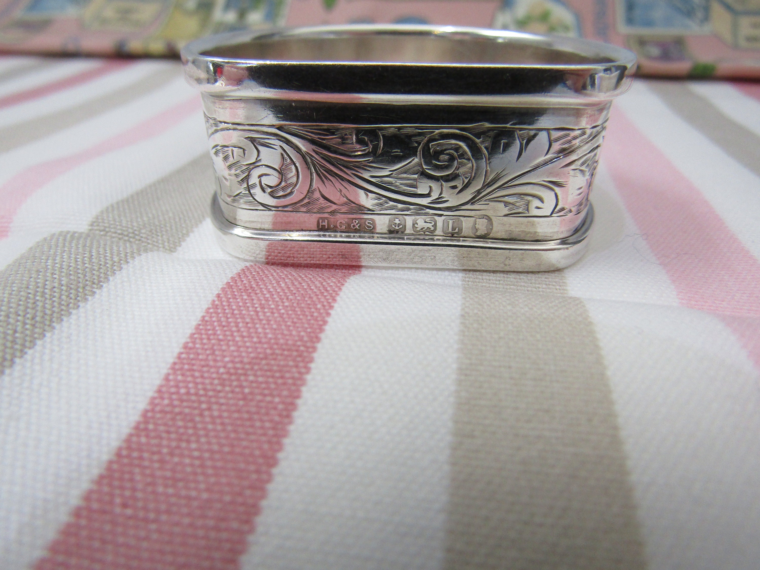 ナプキンリング 英国製 スターリングシルバー 1935 (107674E) - Etsy 日本