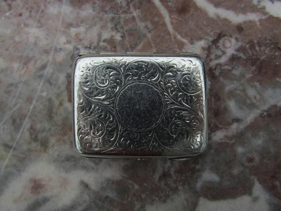 Vesta Case   Sterling Silver 925 - 1920 - Hasler … - image 5