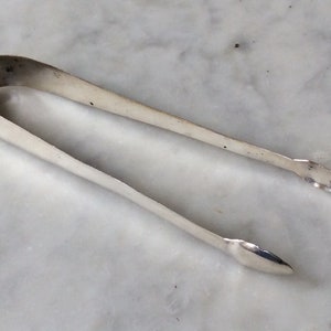 Sugar Tongs Silver Plated  Victorian Large  (105046E)