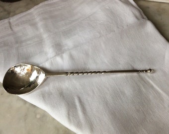 Spoon English Sterling Silver Art and Crafts Sybil Dunlop 1921  (106057E)