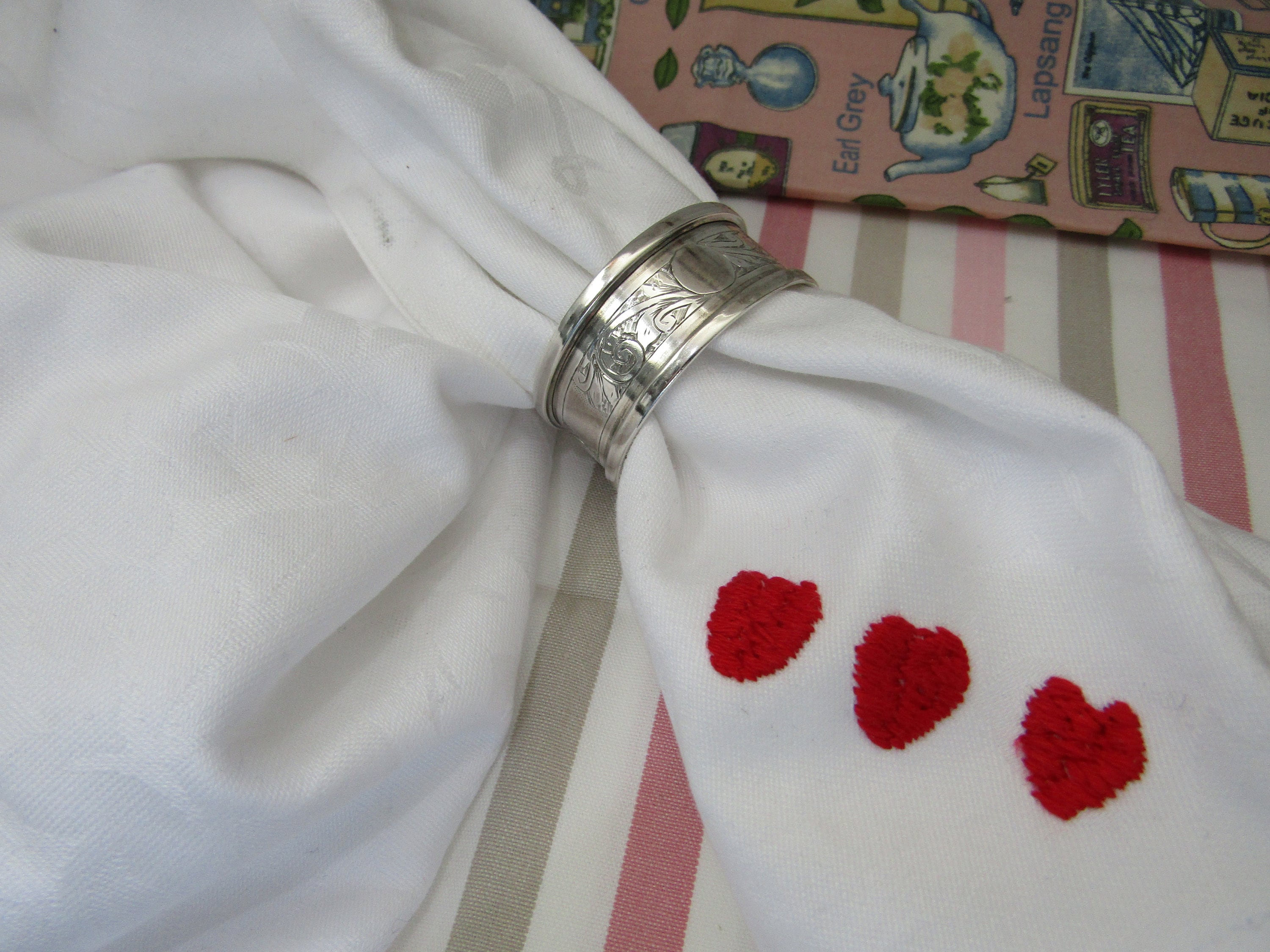 ナプキンリング 英国製 スターリングシルバー 1935 (107674E) - Etsy 日本