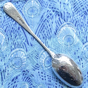Antique Silver Picture Back Spoons - Etsy
