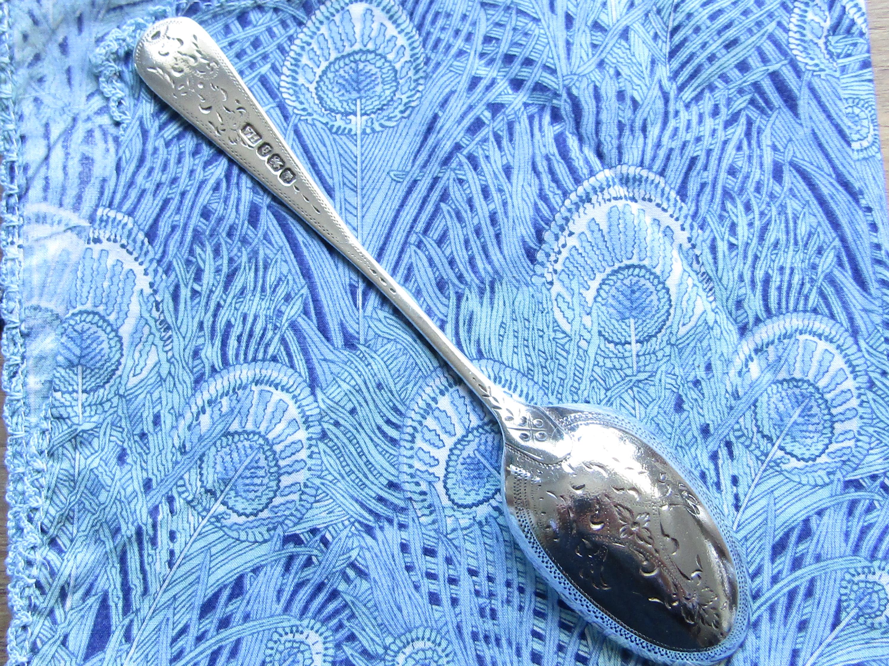 Antique Silver Picture Back Spoons - Etsy