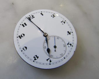 Movimiento de reloj de bolsillo: no funciona, ideal para repuestos (UU11E)