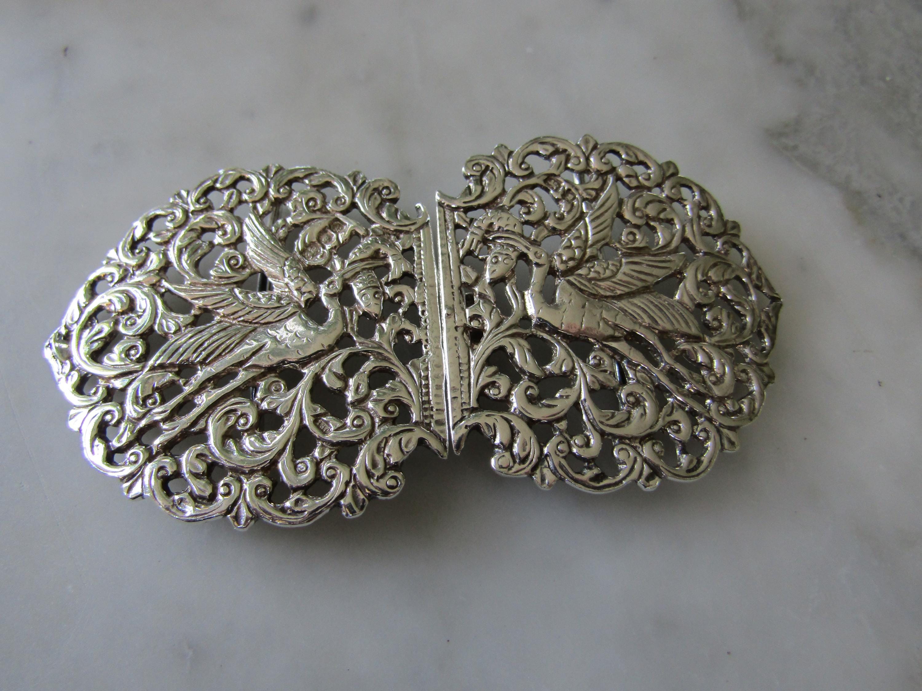 Nurses silver belt buckles sales