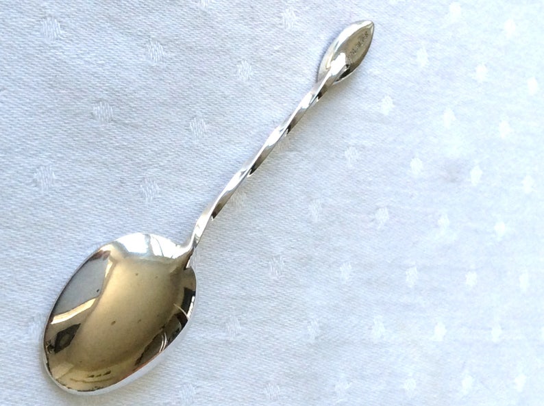 Spoons Silver /& Mother of Pearl 1940s