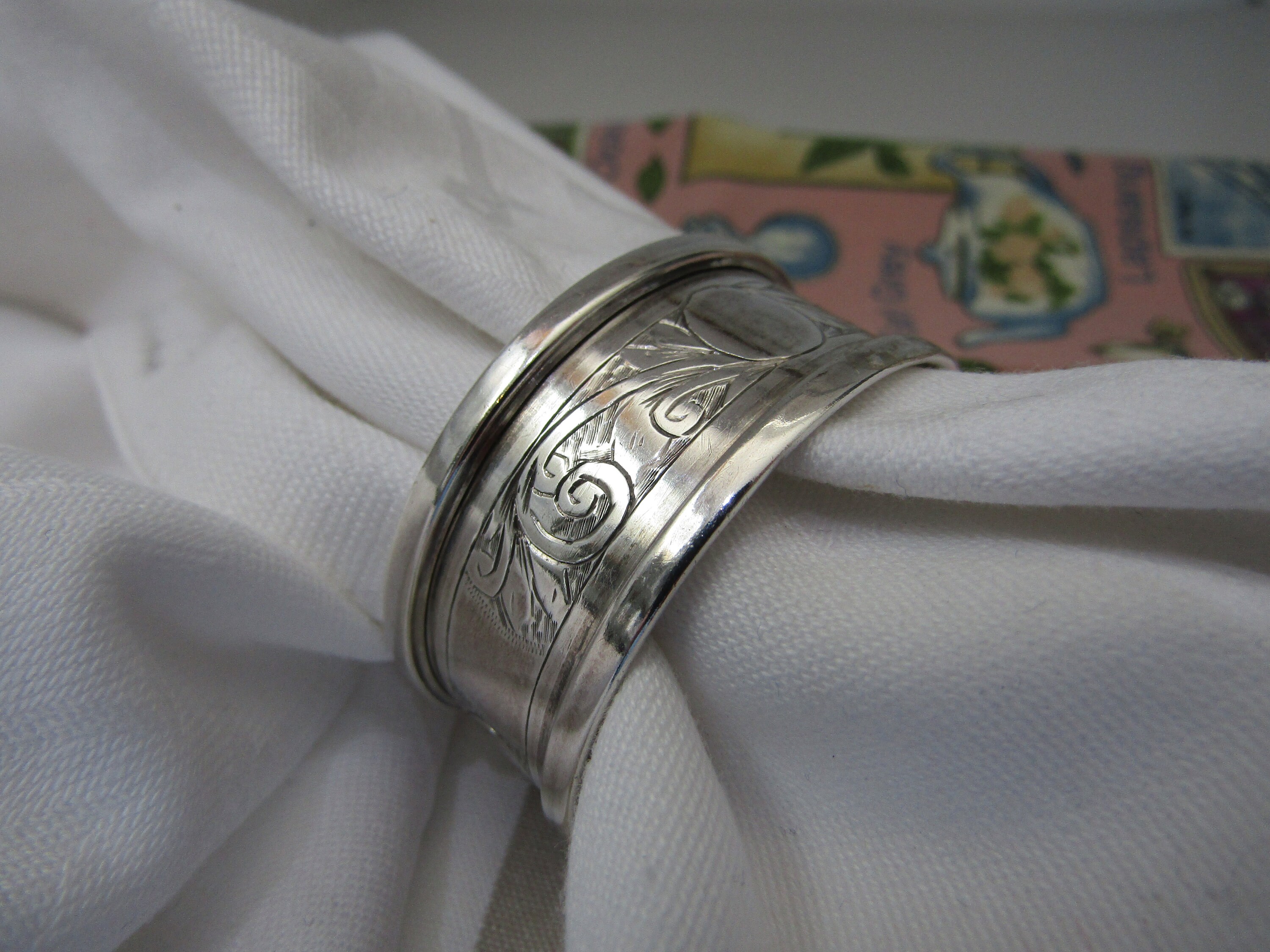 ナプキンリング 英国製 スターリングシルバー 1935 (107674E) - Etsy 日本