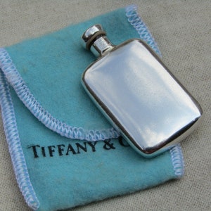 Perfume Flask  Sterling Silver 925 Small - Tiffany & Co   (108293E)