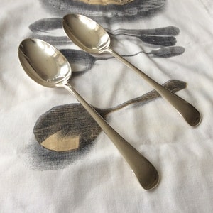 Large Serving Fork Old English Pattern Silver Plated 1920s 103312E