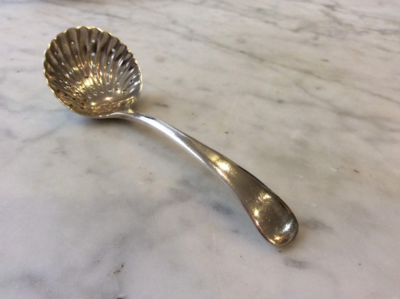 Sugar Sifter Spoon 1930s Mappin /& Webb 103043E