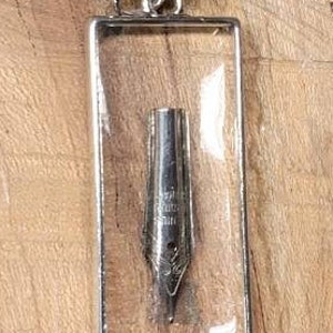 Fountain Pen Necklace with Silver Nib