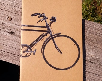 Painted Country Bicycle Journal/ Moleskine