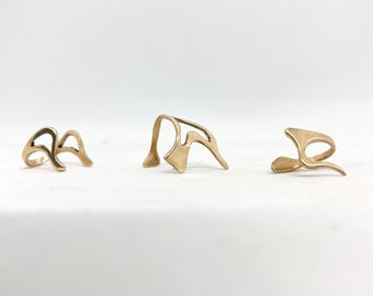 Pendiente de oreja élfico
