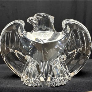 Steuben Crystal Eagle - Etsy