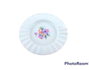 陶器の花柄灰皿 - Etsy 日本