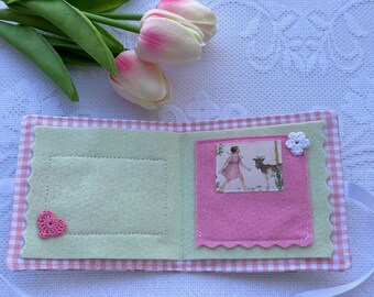 Needle Book • Needle Case • Needle Holder • Gifts for Her • Shabby Chic •