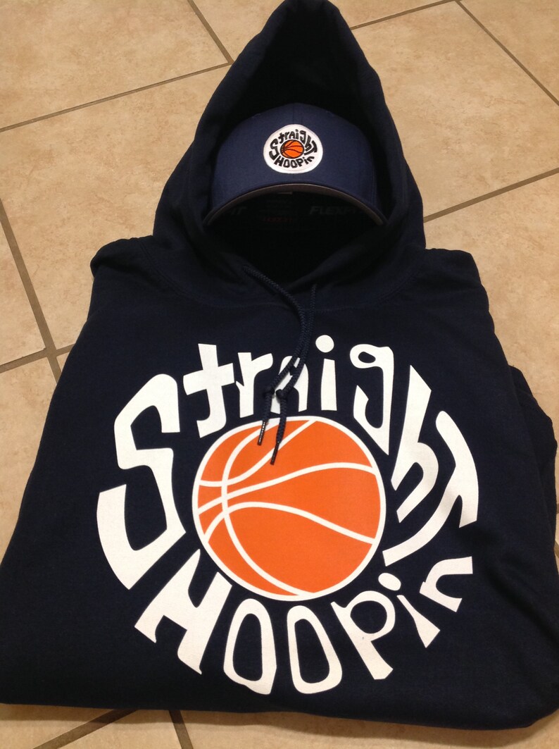 Straight hoopin Flexfit Basketball Caps mens womens Etsy