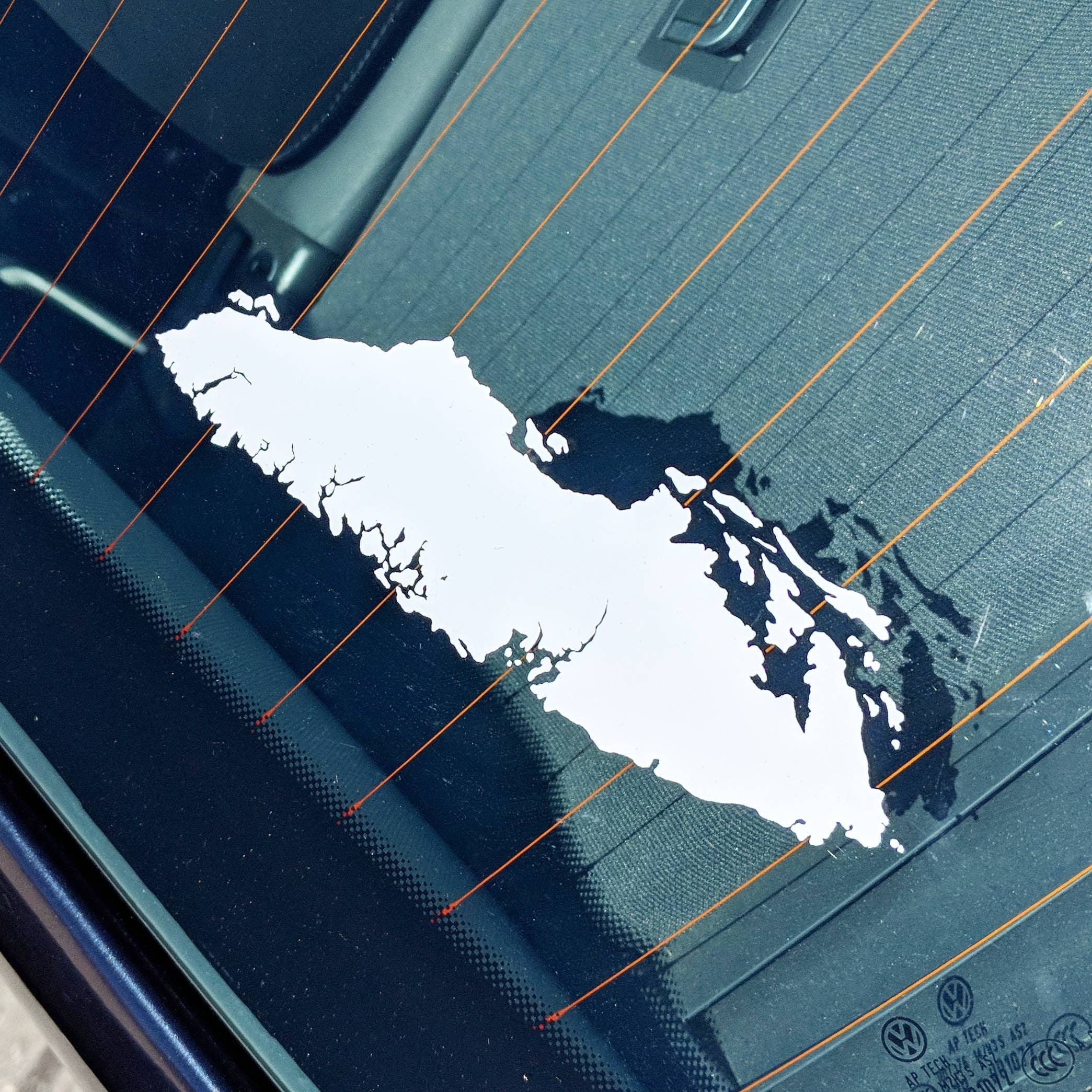 Vancouver Island car/vehicle decal/sticker Etsy