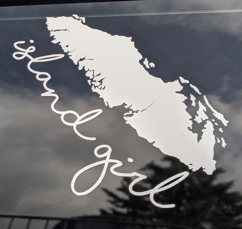 Vancouver Island Car/Vehicle Decal/Sticker Island Girl Etsy