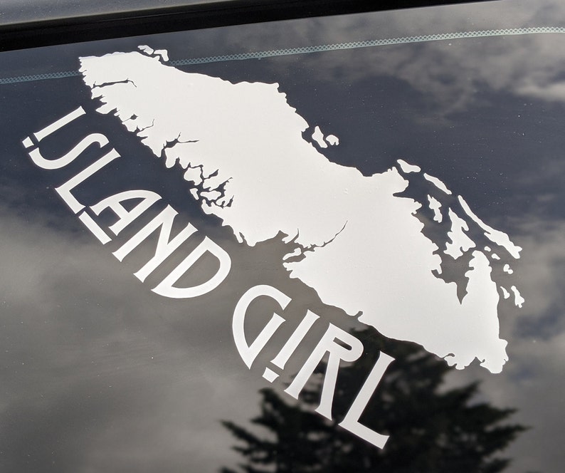 Vancouver Island Car/Vehicle Decal/Sticker Island Girl Etsy Vancouver Island Car/Vehicle Decal/Sticker Island Girl Etsy