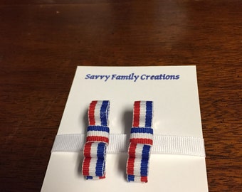 Patriotic Hair Bows