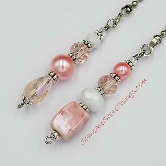 Ceiling Fan And Light Pull Chain Set Pink Home Decor Fan Accessory Bedroom Baby Girl Nursery Kid S Room Fan Accessory Baby Shower