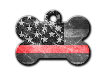 firefighter dog tags for pets