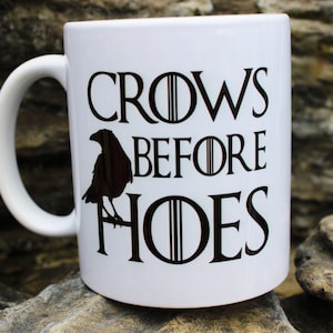 Crows Before Hoes Funny Fantasy T-Shirt Crows Before Hoes Funny Fantasy T-Shirt