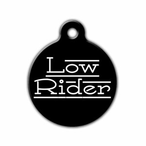 Funny Pet Tag,Low Rider,Dachshund Gift,Dachshund,Dog tag,Personalized Pet, ID tag, Pet tag,Made in USA, Blue Fox Gifts, PET_026