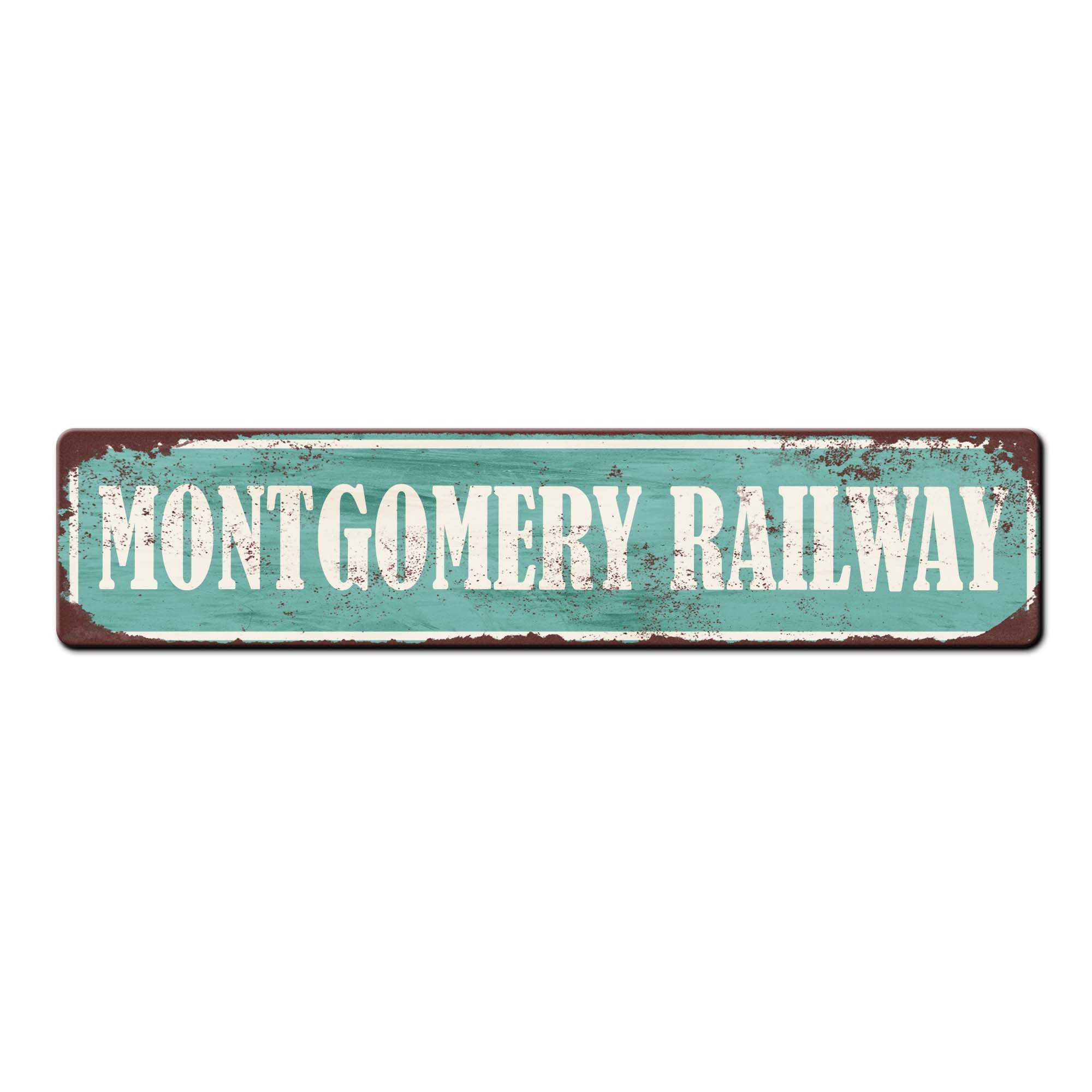 Personalized Railway Train Sign - Custom Train Room Sign - Train Lover ...