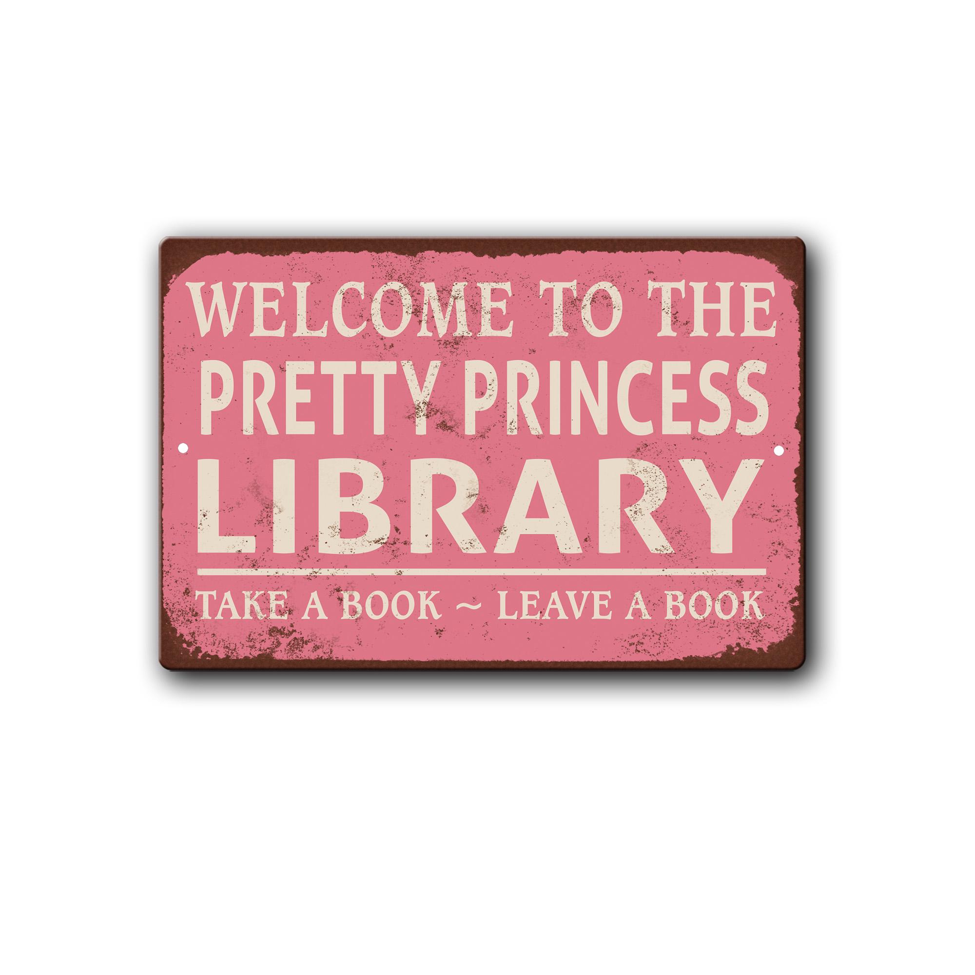 Custom Outdoor Library Metal Sign - Personalized Community Library ...