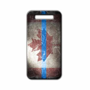 Canada Police Support Bag Tag,Thin Blue line,Back the Blue,luggage tag,Law enforcement,Officer support,Canadian Flag,BlueFoxGifts,TAG-122
