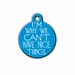 Funny Pet Tag, Dog ID,Im why we can't have nice things,Personalized Pet tag,ID tag,cute Dog tag,USA made, Michigan,Blue Fox Gifts 