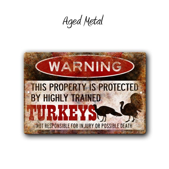 Funny Turkey Sign Funny Warning Sign for Turkeys Turkey - Etsy Funny Turkey Sign Funny Warning Sign for Turkeys Turkey - Etsy