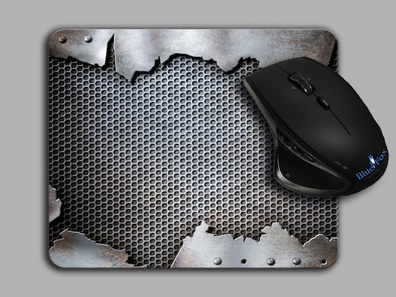 Mouse pad Cloth Top Steampunk Metal Grunge mousepad office decor MP 104