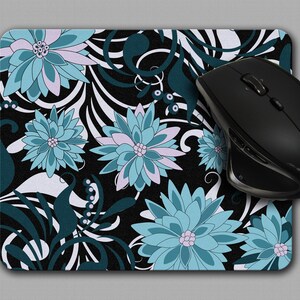 Mouse Pad,Beautiful Floral Mouse Pad, Office Decor,Computer accessory,cute flower mousepad,MP-047