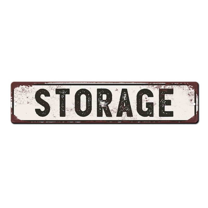 Storage Sign - Etsy