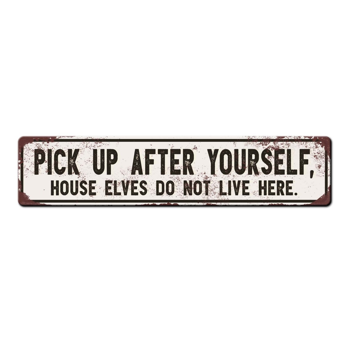 Funny House Cleaning Sign Please Pick Up After Yourself Etsy Australia