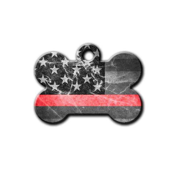 Firefighter dog hotsell tags for pets