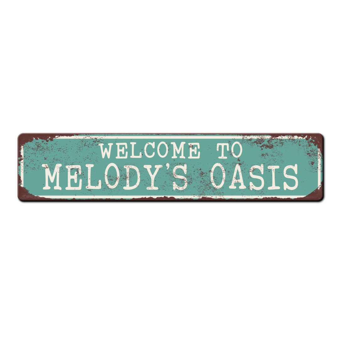 Personalized Backyard Oasis Sign - Custom Garden Sign - Gardener Friend ...