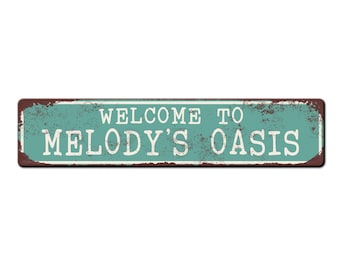 Personalized Backyard Oasis Sign - Custom garden sign - Gardener friend gift - Kids backyard sign - Master gardener gift - Zen Garden