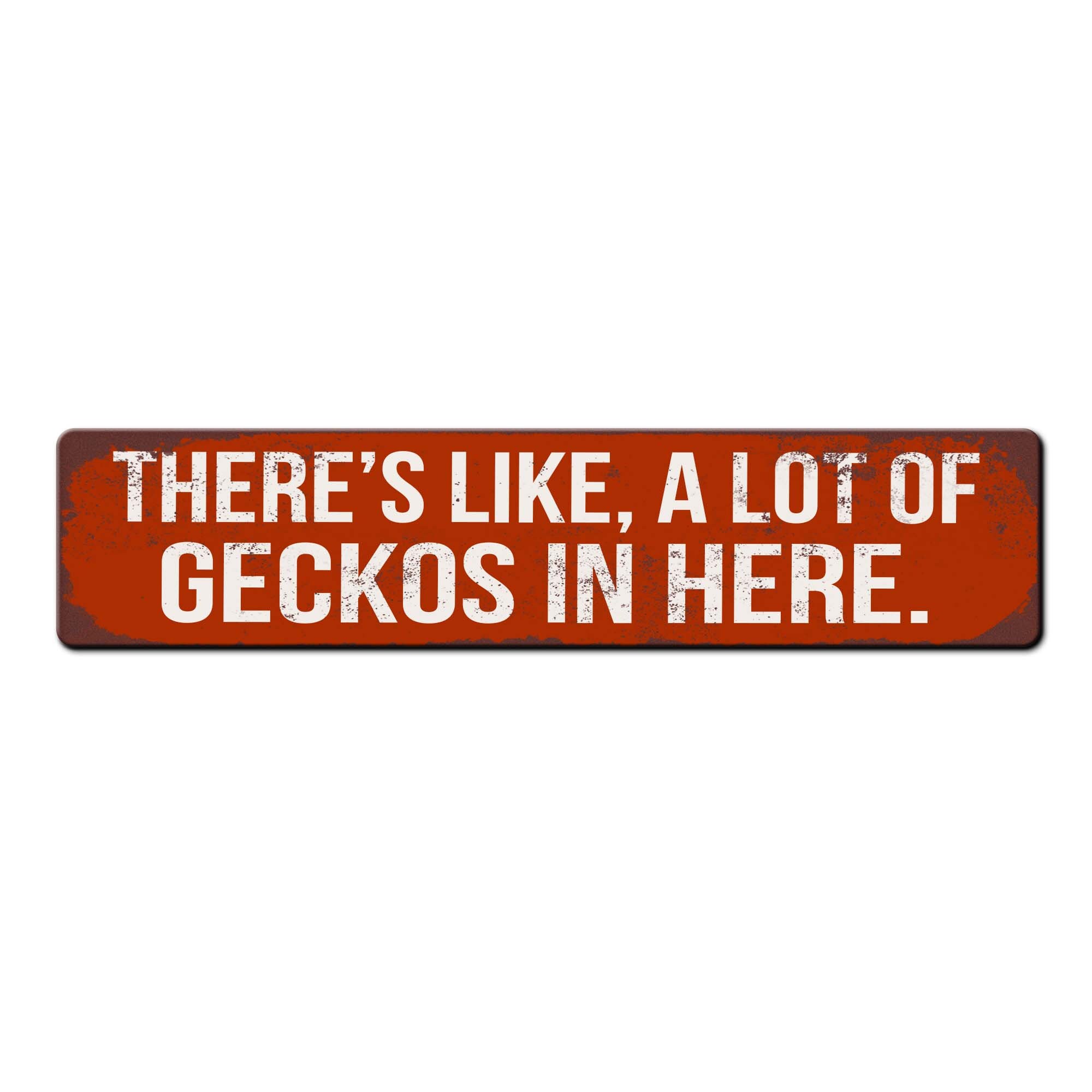 Funny Gecko Room Sign There's Like a Lot of Geckos in Here Gecko Lover Gift  Crested Gecko Leopard Gecko Leachie Exotic Pets -  Hong Kong
