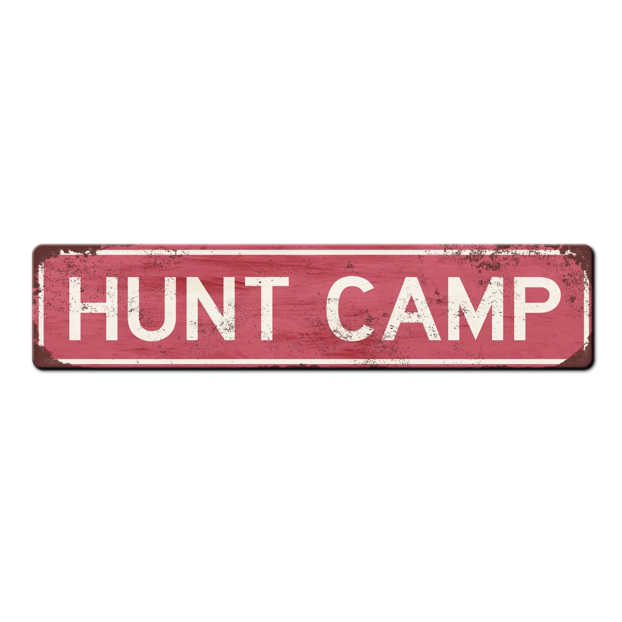 Hunter Gift Cabin Décor Hunt Camp Sign Survival Camp Gifts Deer Camping