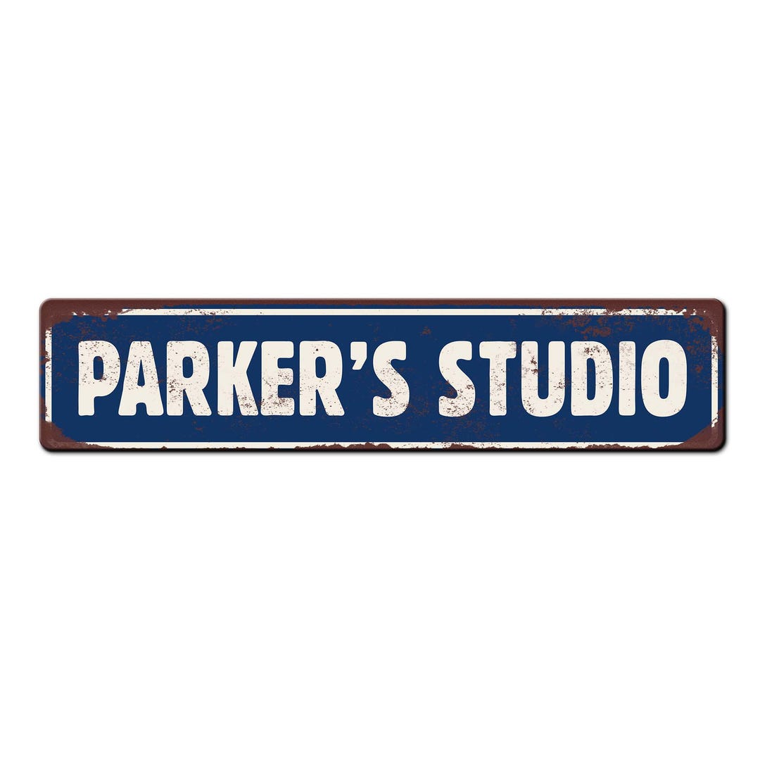 Studio Name Sign Personalized Name Studio - Custom Studio Sign - Personalized Kids ...