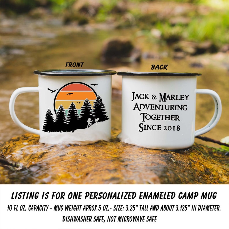 BlueFoxGifts Camp Mug