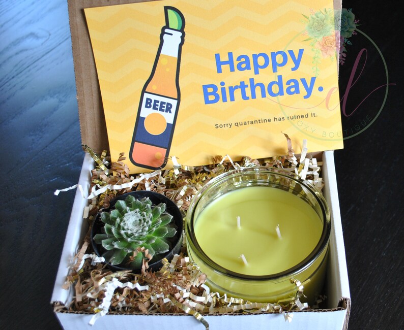 Quarantined Birthday Gift Box Etsy