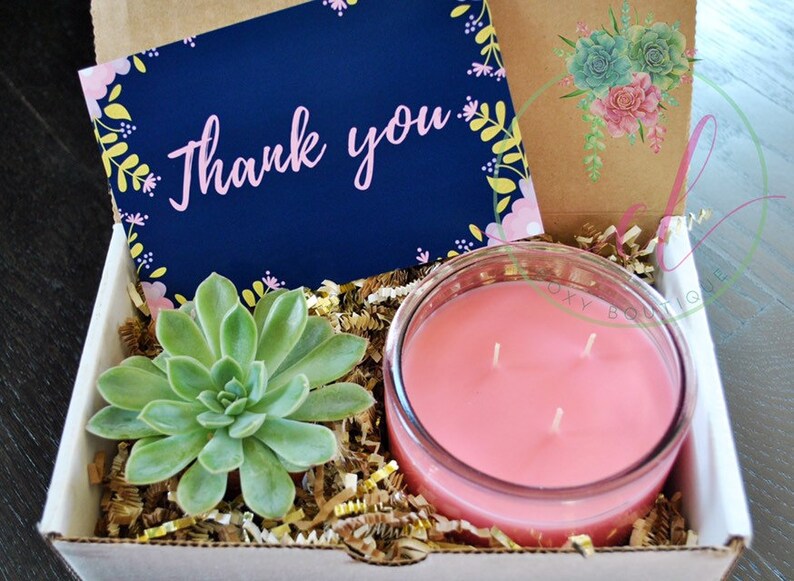 Thank You Gift Box Etsy