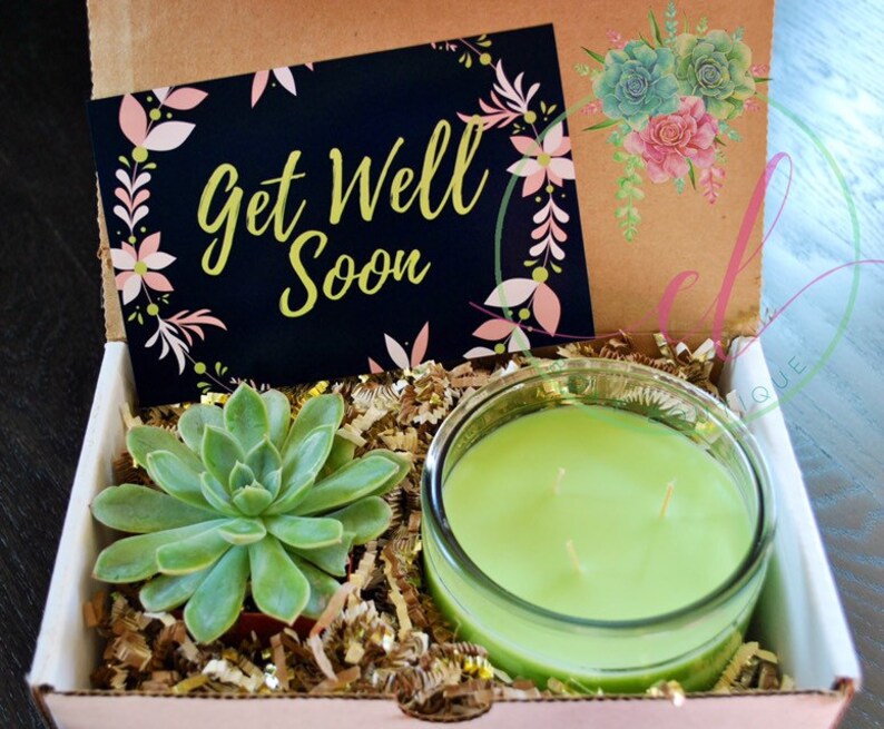 Get Well Soon Gift Box Etsy