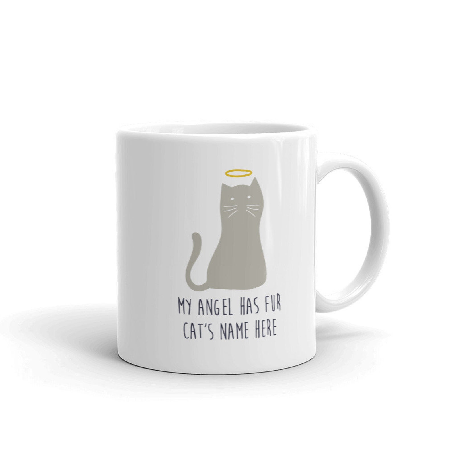 Personalized Memorial Cat Mug Remembrance in Memory of Cat Etsy Singapore