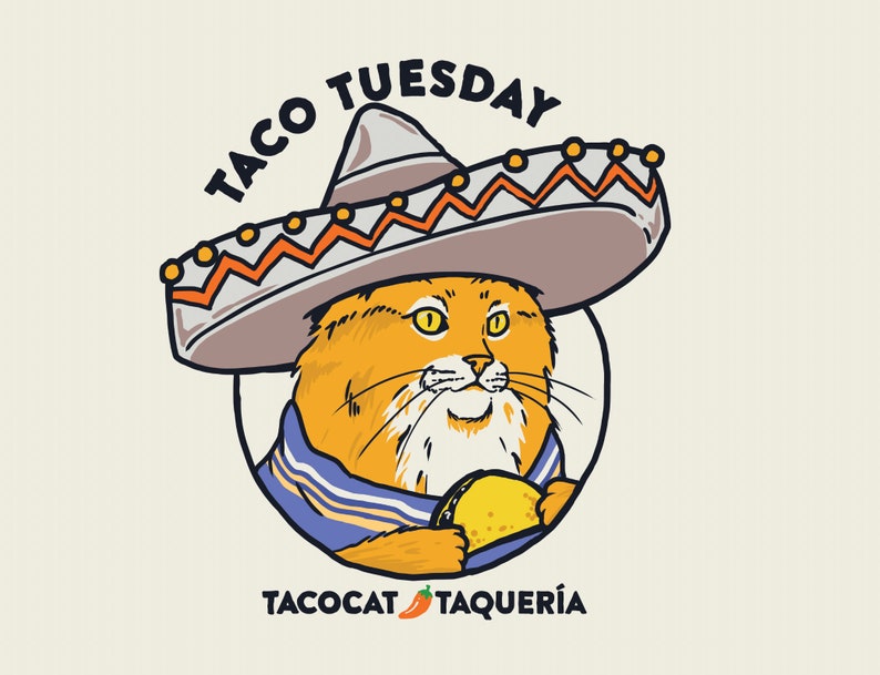 Tacocat taqueria shirt taco tuesday